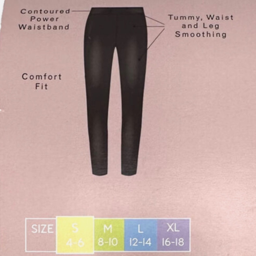 Sierra Faux Leather Leggings Black Xl — image 7 of 7